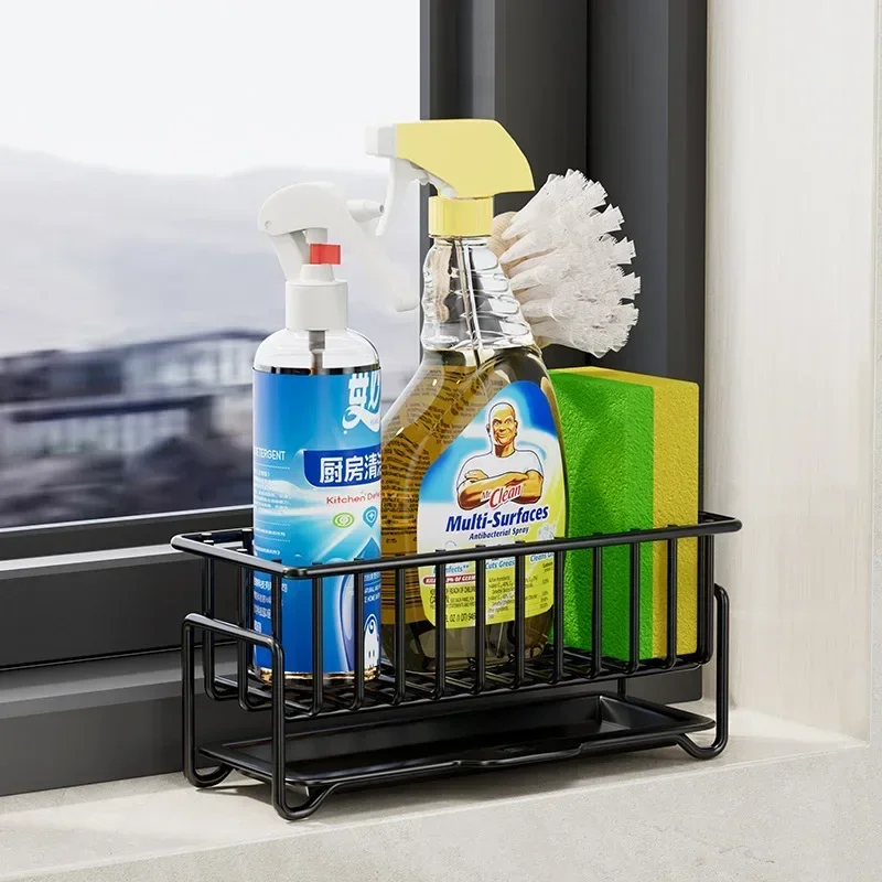 Kitchen Countertop Sponge Holder, SUS 304 Stainless Steel Dish SoapOrganizer, Basket for Cleaning and Scrub Tool
Kitchen Countertop Sponge Holder, SUS 304 Stainless Steel Dish SoapOrganizer, Basket for Cleaning and Scrub Tool