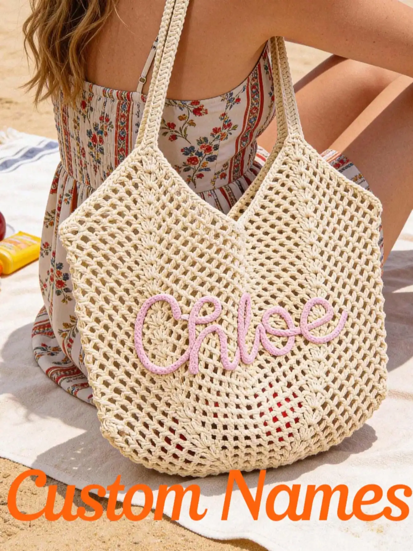 Handmade Crochet Knitted Beach Bag, Bridesmaid Gift, Travel Beach Bag, Wedding Favor, Bachelorette Party Gift, Personalized Tote Bag, Vacationcore ,Holiday
Handmade Crochet Knitted Beach Bag, Bridesmaid Gift, Travel Beach Bag, Wedding Favor, Bachelorette Party Gift, Personalized Tote Bag, Vacationcore ,Holiday
