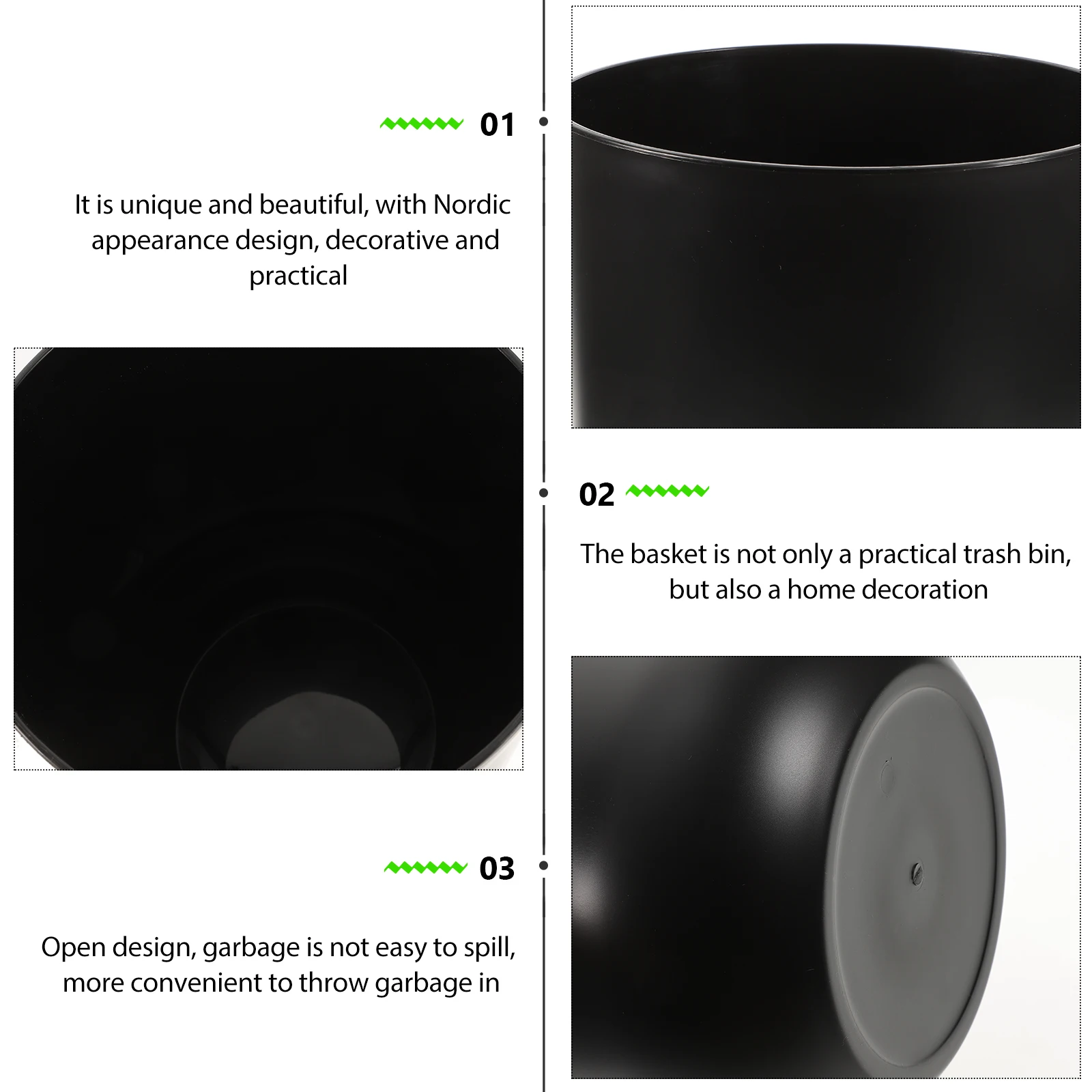 Stylish Nordic Design Round Pp Trash Can 12L Large Capacity Garbage Bin Household Waste Container For Home Office Coffee
Stylish Nordic Design Round Pp Trash Can 12L Large Capacity Garbage Bin Household Waste Container For Home Office Coffee