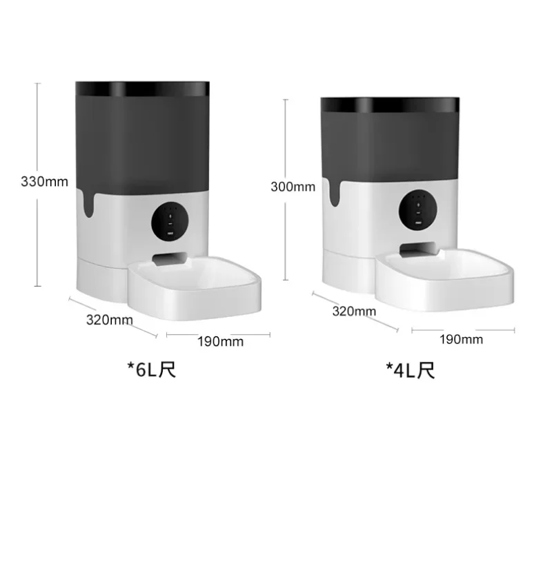 Linglong Cat Automatic Feeder with Timed and Quantitative Smart Food Dispenser and Pet Cat Food Bowl and Water Dispenser Combo
Linglong Cat Automatic Feeder with Timed and Quantitative Smart Food Dispenser and Pet Cat Food Bowl and Water Dispenser Combo