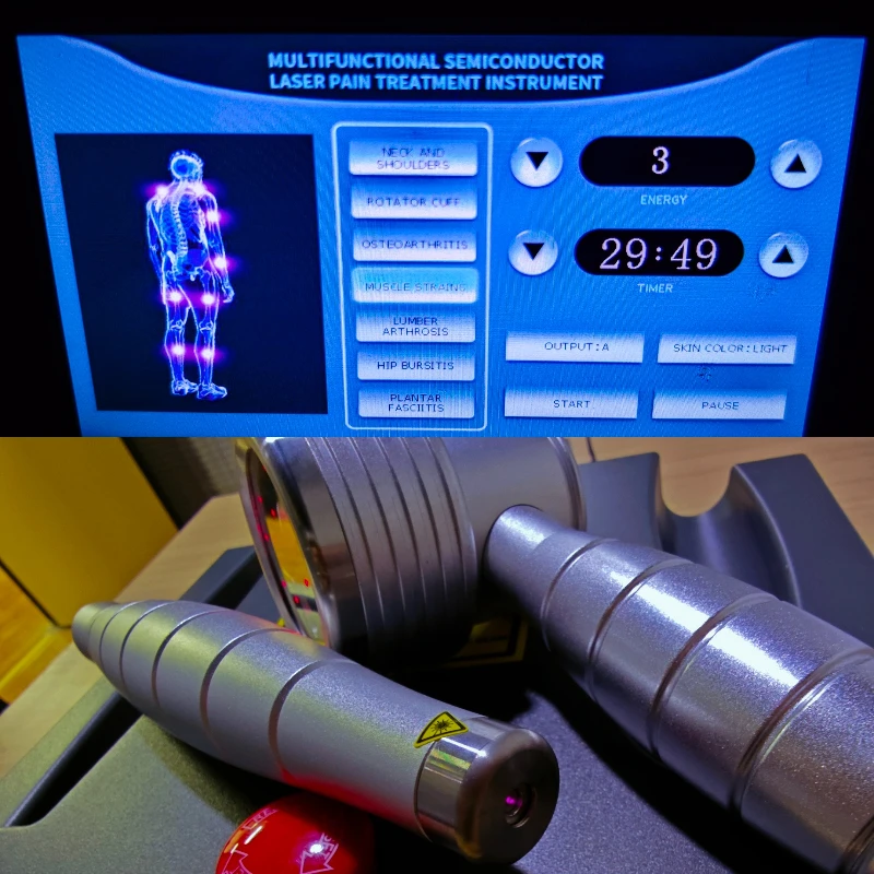 1064nm physiotherapy device pain relief 5x808nm 11x650nm for Wound Healing Rehabilitation
1064nm physiotherapy device pain relief 5x808nm 11x650nm for Wound Healing Rehabilitation
