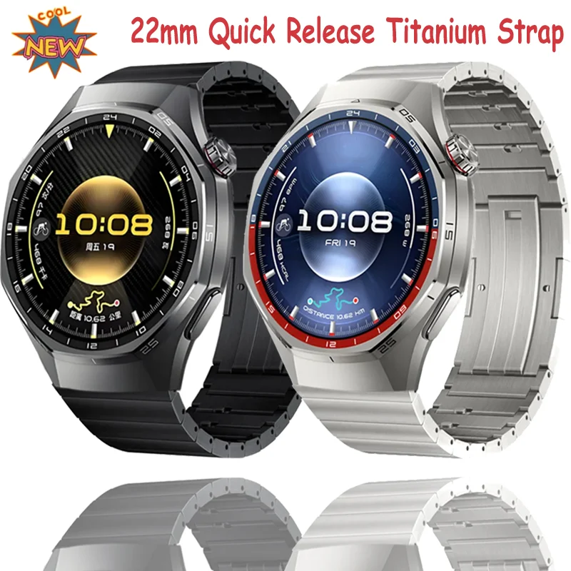 Титановый ремешок 22 мм для Huawei Watch GT6-5-4 Pro 46 мм, быстросъемный, высококачественный, удобный браслет для Huawei Watch 5 GT6-5-4-3 46 мм
Титановый ремешок 22 мм для Huawei Watch GT6-5-4 Pro 46 мм, быстросъемный, высококачественный, удобный браслет для Huawei Watch 5 GT6-5-4-3 46 мм