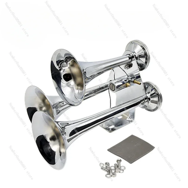 Big Three Tube Electronically Controlled Marine Air Horn Train Air Horn BTL218
Big Three Tube Electronically Controlled Marine Air Horn Train Air Horn BTL218