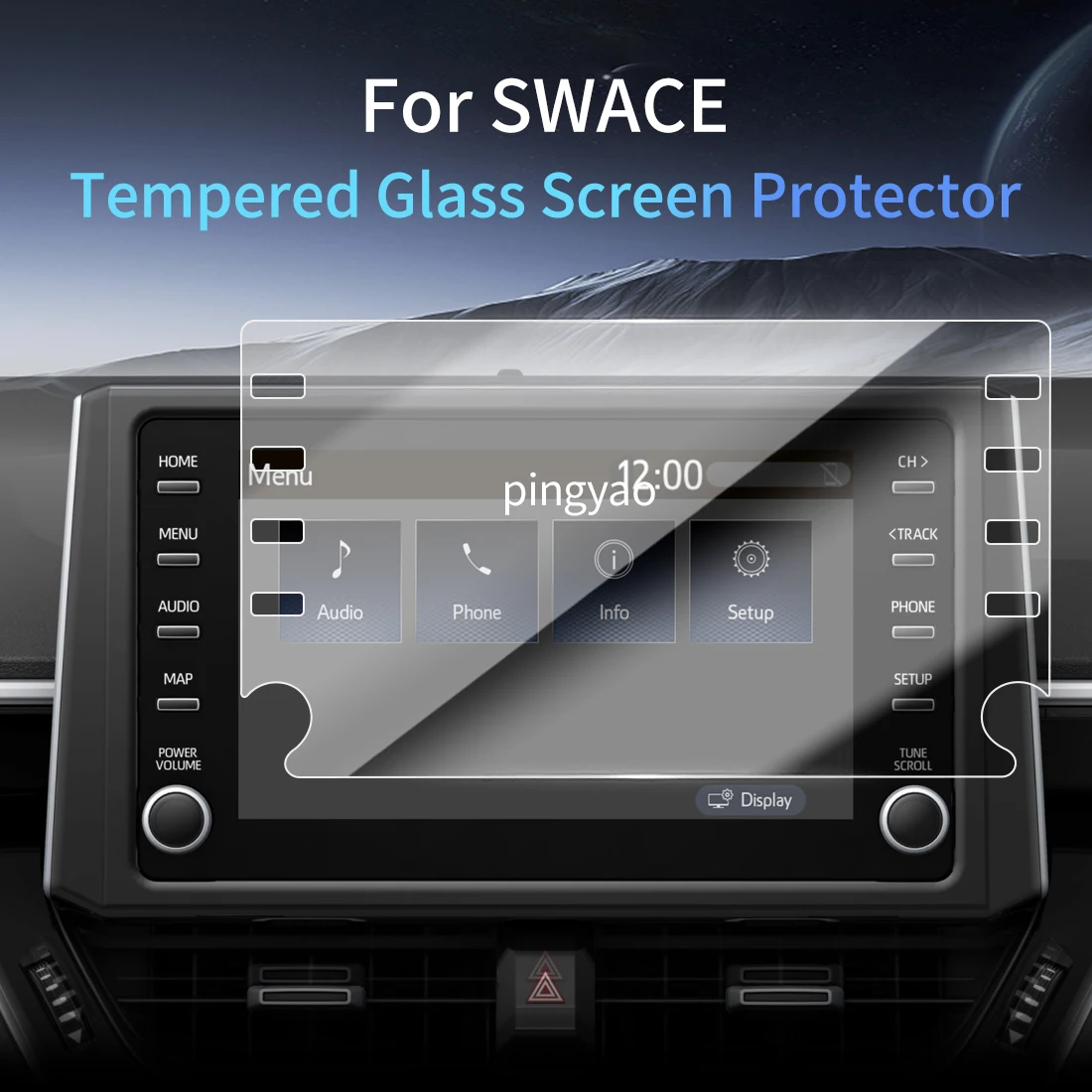 Car Sticker Screen Protector Navigation Display Tempered Glass Protective Film Car Vehicle For24 Suzuki SWACE
Car Sticker Screen Protector Navigation Display Tempered Glass Protective Film Car Vehicle For24 Suzuki SWACE