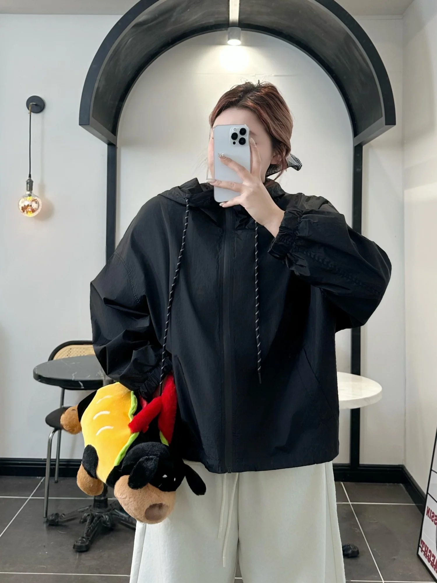 Casual Fashionable Short Hooded Jacket plus Size Women's Spring 2026 New Korean Style Regular Sleeve Length Long Sleeve
Casual Fashionable Short Hooded Jacket plus Size Women's Spring 2026 New Korean Style Regular Sleeve Length Long Sleeve