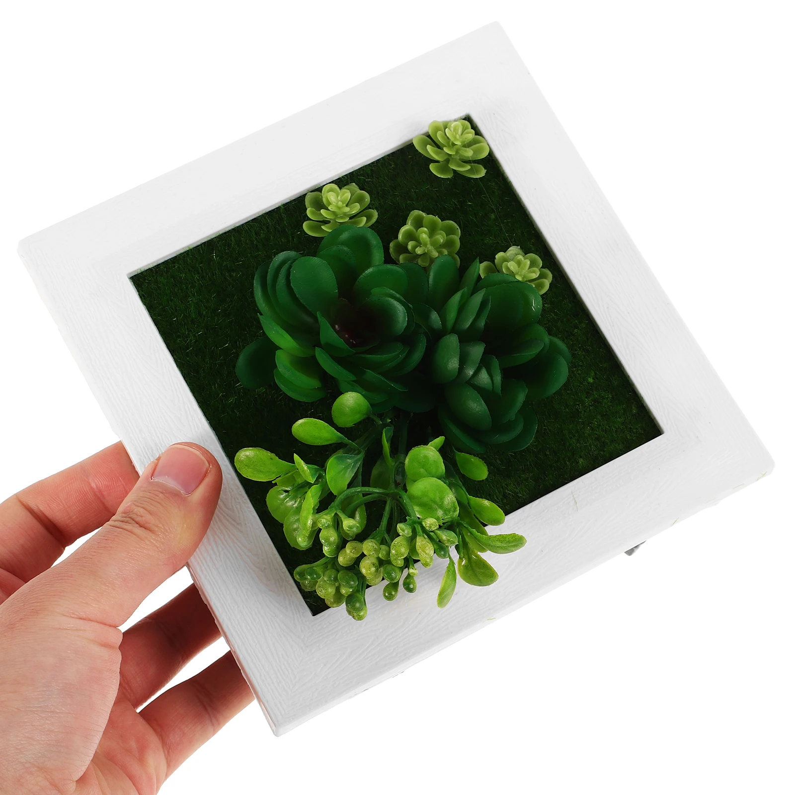 Simulated Plant Photo Frame Artificial Succulent Wall Decor Hanging Green Decoration DIY Creative Home Accessories Plant Wall
Simulated Plant Photo Frame Artificial Succulent Wall Decor Hanging Green Decoration DIY Creative Home Accessories Plant Wall