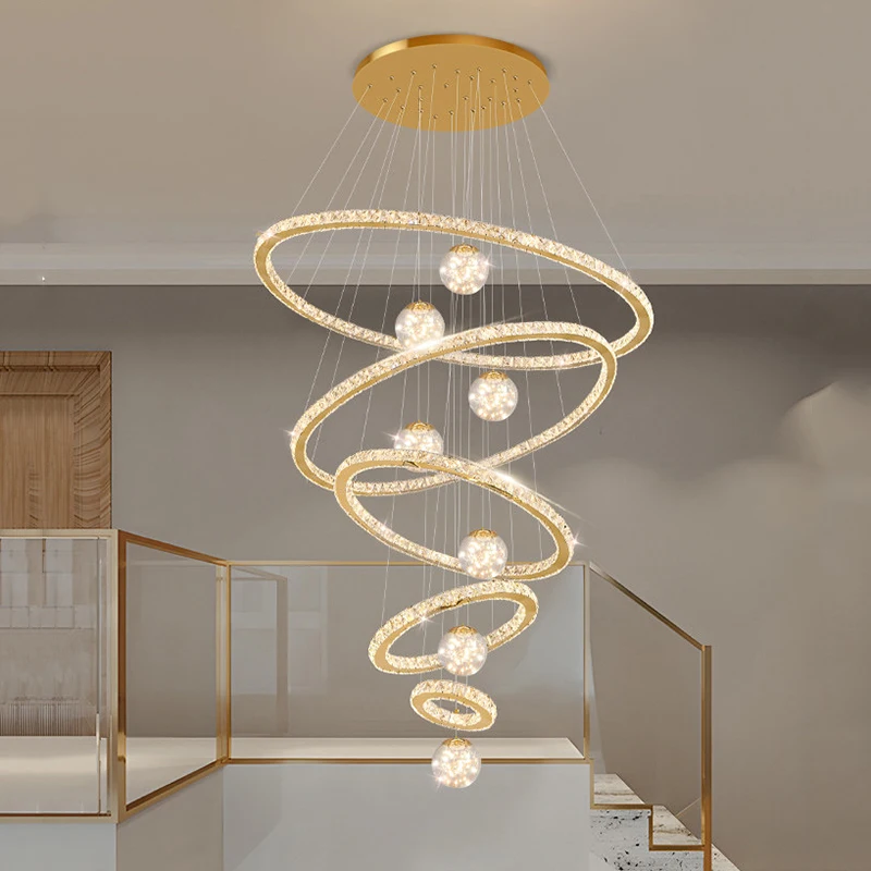 Modern home decoration crystal chandelier, stair Pendant lamp, living room Pendant lights, interior lighting
Modern home decoration crystal chandelier, stair Pendant lamp, living room Pendant lights, interior lighting