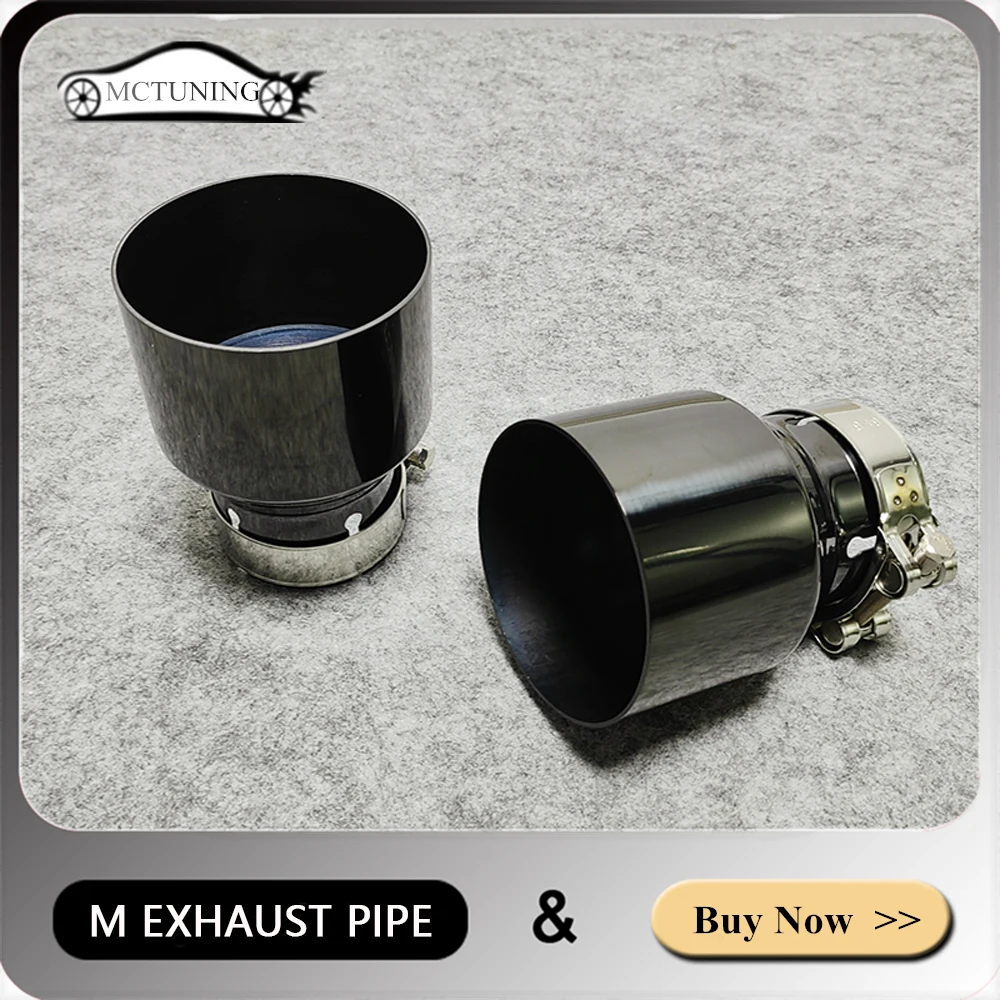2 Pcs Exhaust Pipe Tip Tail Throat For BMW F22 F23 M235i M240i F20 F21 M135i M140i F30 F31 M335i M340i F32 F33 F36 M435i M440i
2 Pcs Exhaust Pipe Tip Tail Throat For BMW F22 F23 M235i M240i F20 F21 M135i M140i F30 F31 M335i M340i F32 F33 F36 M435i M440i