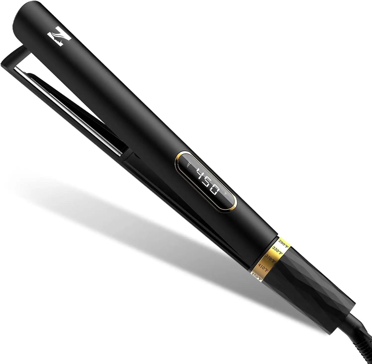 1 Inch Titanium Flat Iron Hair Straightener & Curler, Fast Heating, 5 Temp Settings, Negative Ion, Travel-Friendly
1 Inch Titanium Flat Iron Hair Straightener & Curler, Fast Heating, 5 Temp Settings, Negative Ion, Travel-Friendly