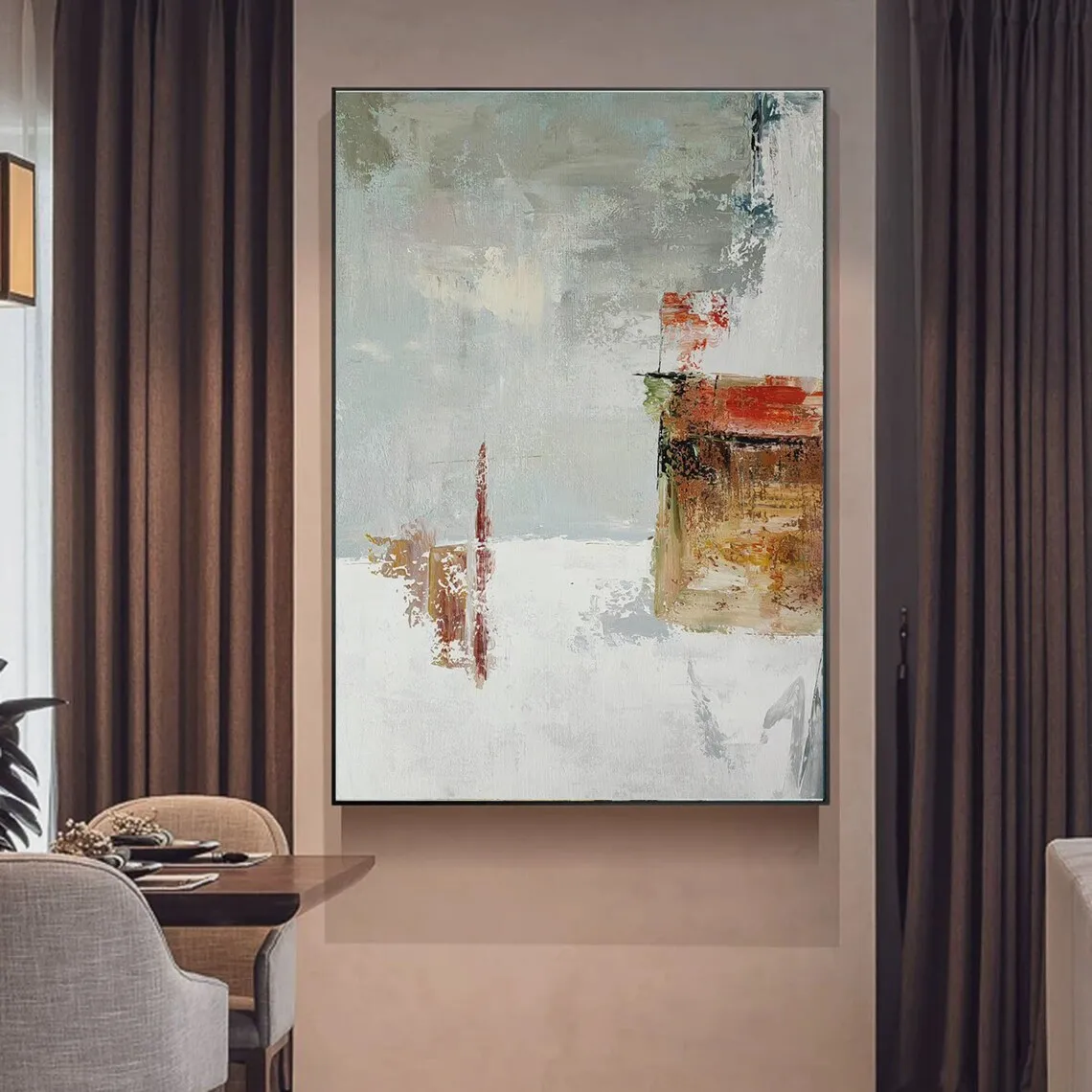 Extra Large Painting Hand painted Artwork Contemporary Wall Art Abstract Original Canvas Painting Modern Textured Wall Decor
Extra Large Painting Hand painted Artwork Contemporary Wall Art Abstract Original Canvas Painting Modern Textured Wall Decor