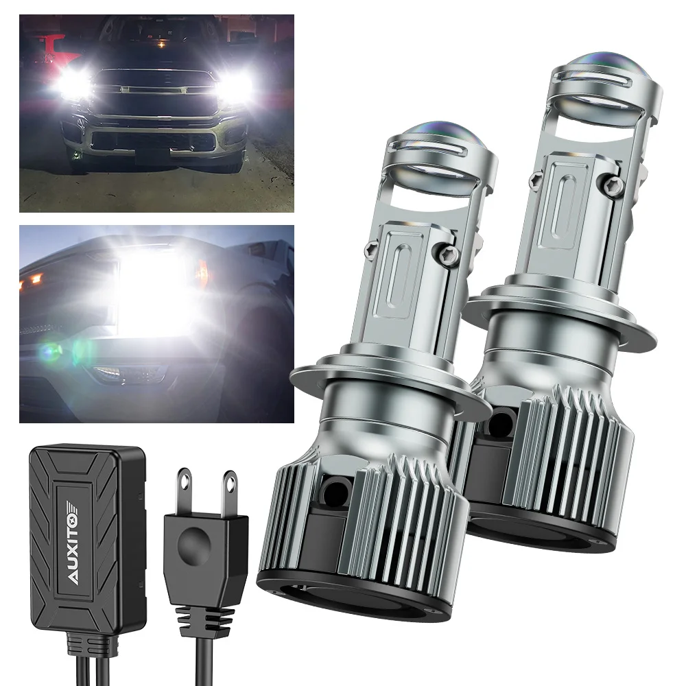 AUXITO 2X H7 Canbus LED Spotlights Super White Headlight High/Low Beam Lamp with Projector HD Lens Bulbs High-Power 110W 30000LM
AUXITO 2X H7 Canbus LED Spotlights Super White Headlight High/Low Beam Lamp with Projector HD Lens Bulbs High-Power 110W 30000LM