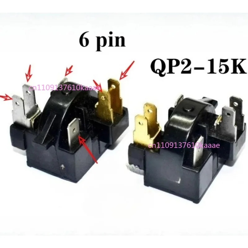 1pcs Applicable To The HOMA Refrigerator, Freezer and Cold Storage Cabinet Starter Relay QP2-15K
1pcs Applicable To The HOMA Refrigerator, Freezer and Cold Storage Cabinet Starter Relay QP2-15K