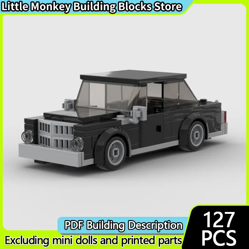 Модель скоростного гоночного автомобиля MOC, строительные кирпичи, черный Boxy, ретро-автомобиль, модульная технология, детские праздничные подарки, сборные игрушки, костюм
Модель скоростного гоночного автомобиля MOC, строительные кирпичи, черный Boxy, ретро-автомобиль, модульная технология, детские праздничные подарки, сборные игрушки, костюм