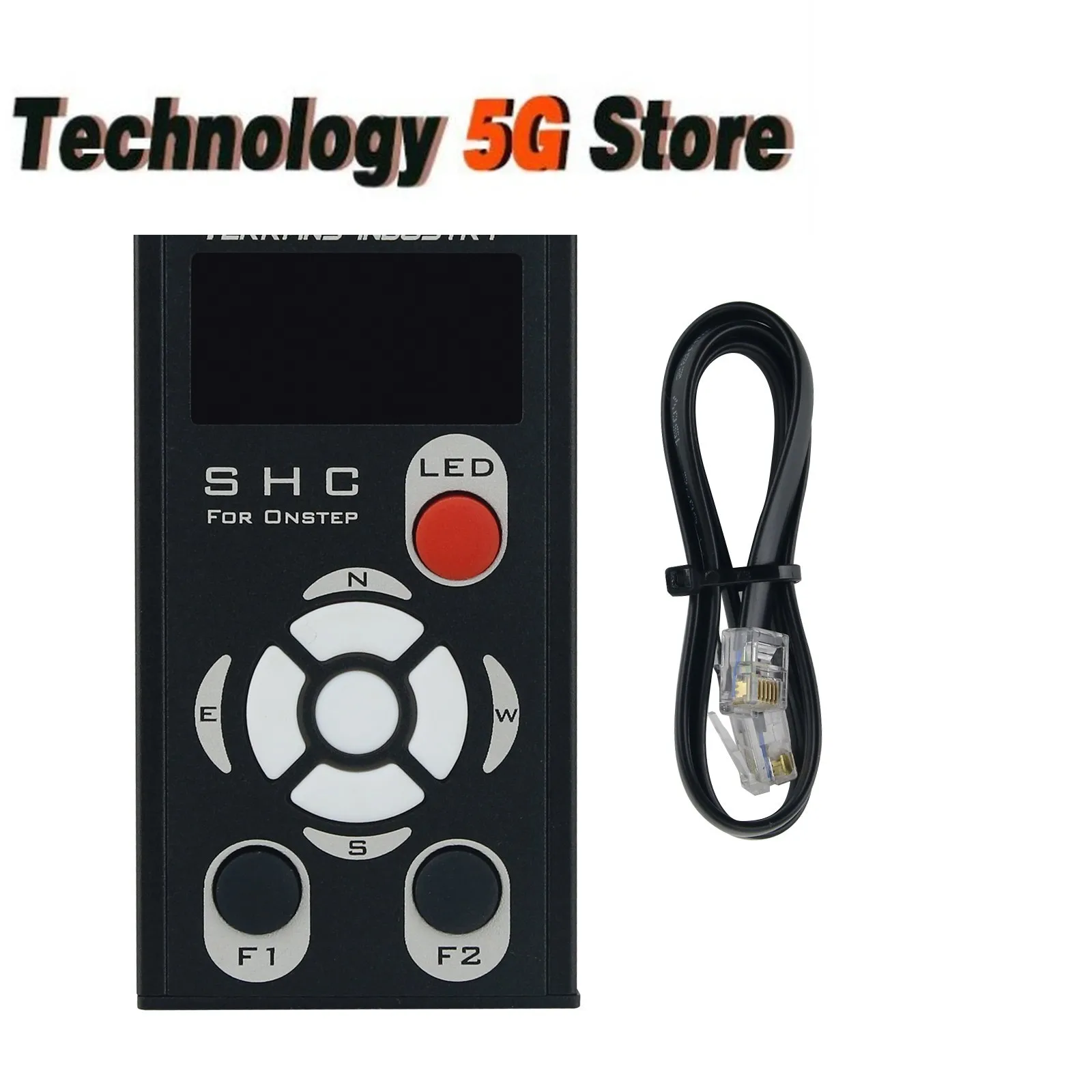 New SHC Controller Handle with LED Auxiliary Light High Quality Astronomical Accessory for GOTO Onstep V4 Series
New SHC Controller Handle with LED Auxiliary Light High Quality Astronomical Accessory for GOTO Onstep V4 Series