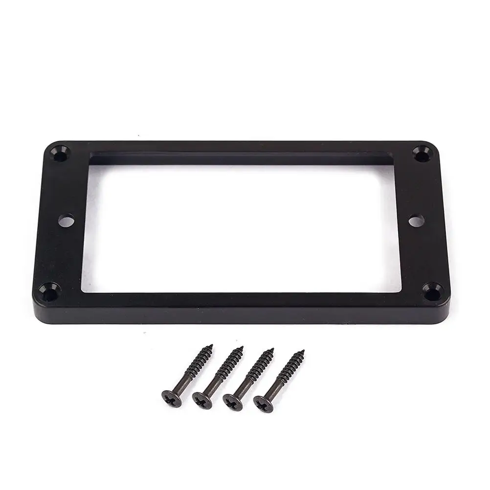 Black Flat Guitar Humbucker Pickup Rings Mounting Electric Double Coil Frames Humbucker Frame for Musical Instruments
Black Flat Guitar Humbucker Pickup Rings Mounting Electric Double Coil Frames Humbucker Frame for Musical Instruments