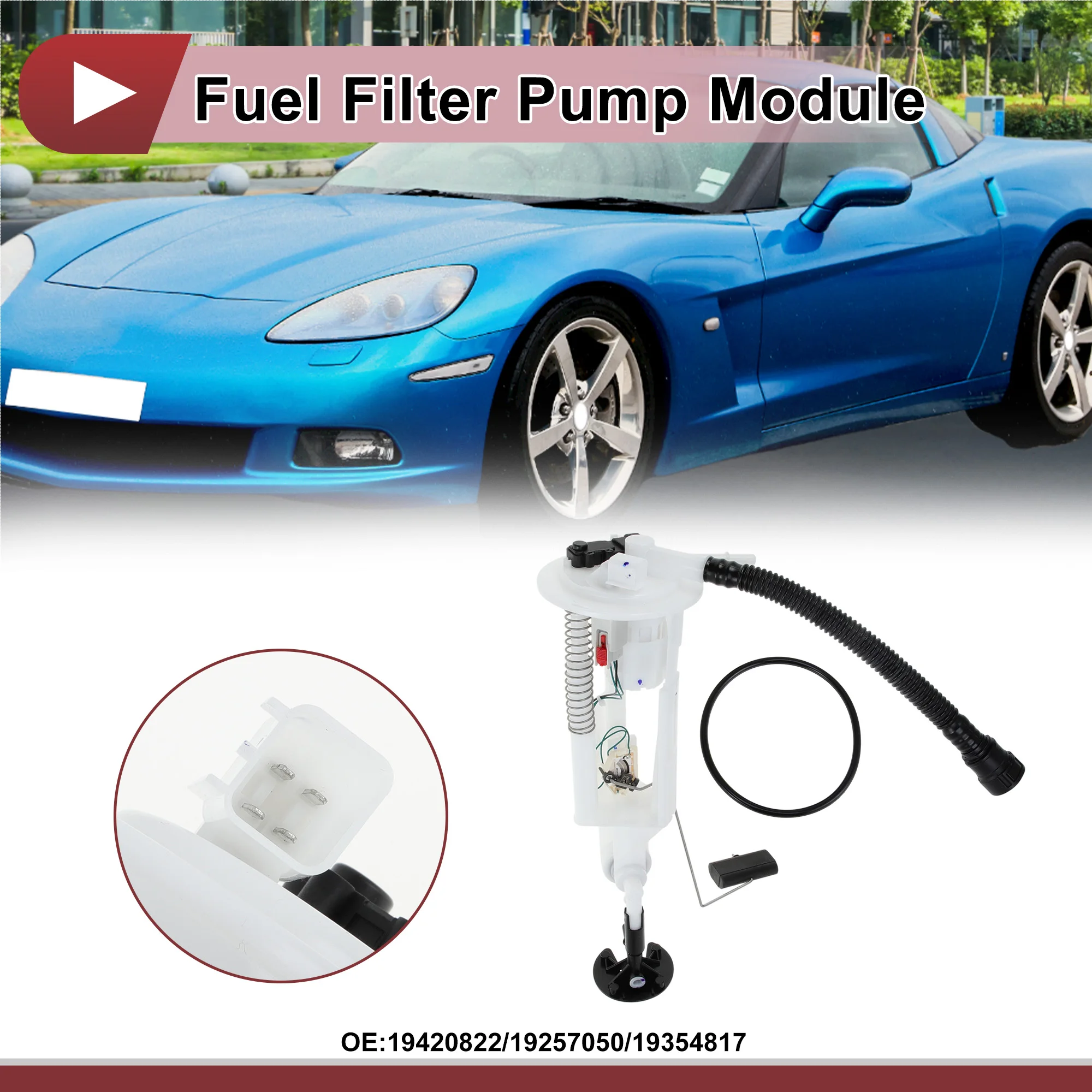 X Autohaux Electric Fuel Pump Assembly for Chevy Corvette 2009-2013 Right Side 6.2L 7.0L Fuel Filter Pump Module Inlet Strainer
X Autohaux Electric Fuel Pump Assembly for Chevy Corvette 2009-2013 Right Side 6.2L 7.0L Fuel Filter Pump Module Inlet Strainer