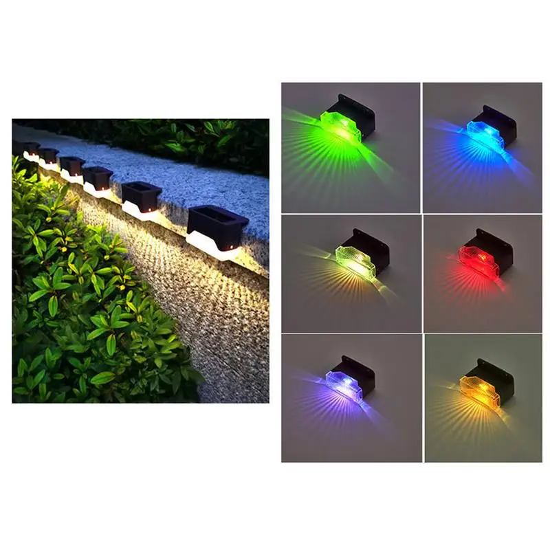 Warm Light Source LED Solar Step Lamp Path Stair Outdoor Garden Lights Waterproof Light Decoration For Patio Stair 4 Pcs
Warm Light Source LED Solar Step Lamp Path Stair Outdoor Garden Lights Waterproof Light Decoration For Patio Stair 4 Pcs