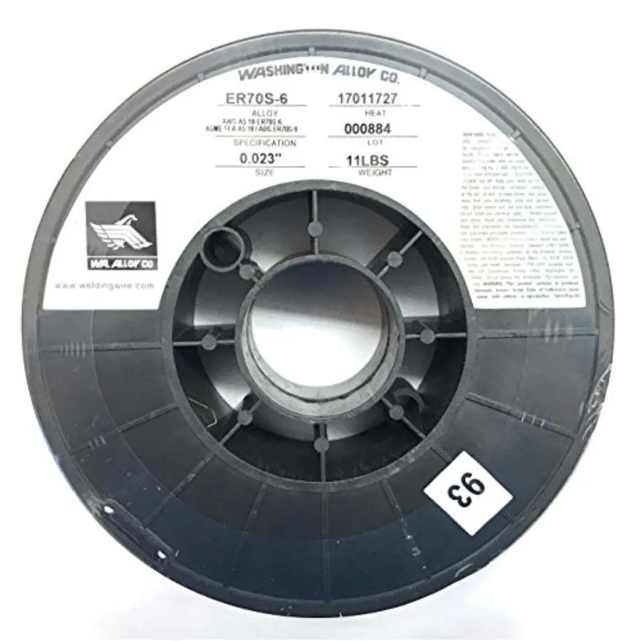 11 Lb. Spool Mig Welding Wire 70S-6 .023 x 11lb.
11 Lb. Spool Mig Welding Wire 70S-6 .023 x 11lb.