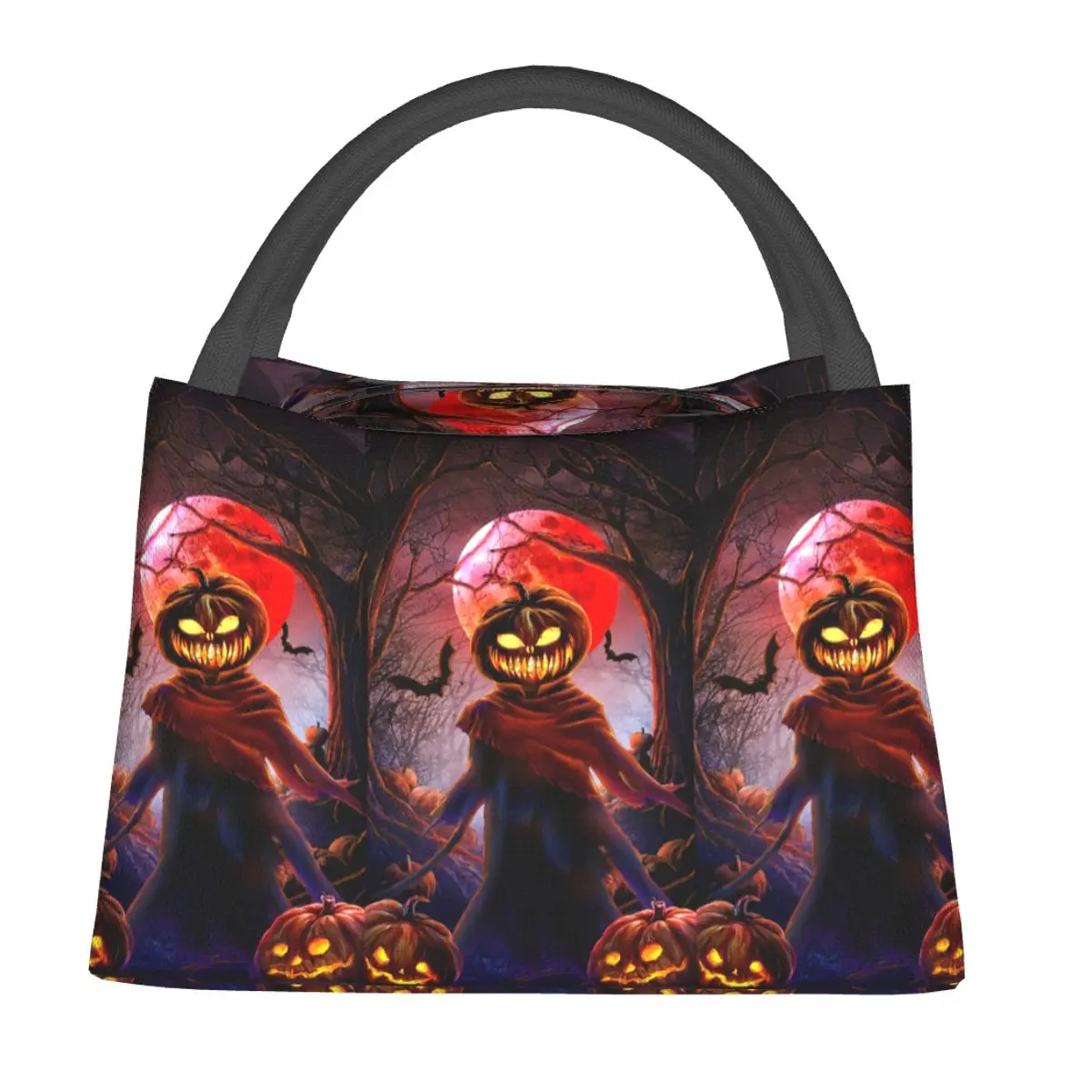 Halloween Pumpkin Scarecrow Insulated Lunch Bag for Women Children Portable Food Boxes Thermal Lunch Box Tote
Halloween Pumpkin Scarecrow Insulated Lunch Bag for Women Children Portable Food Boxes Thermal Lunch Box Tote