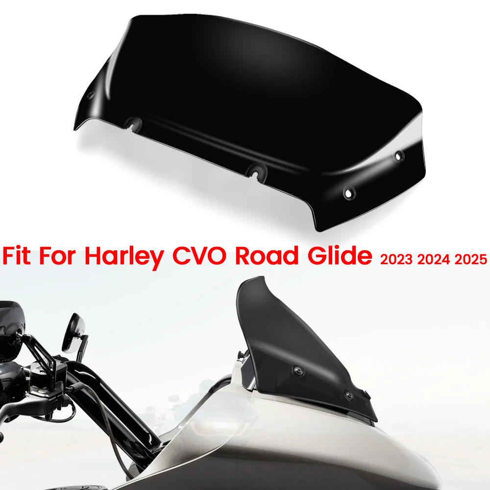 9'' Motorcycle Windshield Upper Fairing Windscreen Wind Deflector For Harley Touring CVO Road Glide FLTRX FLTRXSE 2023 2024 2025
9'' Motorcycle Windshield Upper Fairing Windscreen Wind Deflector For Harley Touring CVO Road Glide FLTRX FLTRXSE 2023 2024 2025