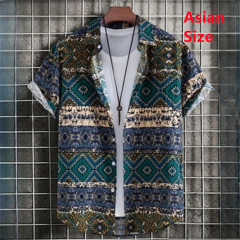 Hawaiian Men'S Shirt 3d Cashew Flower Print Short Sleeve Shirts Summer Fashion Casual Tops Harajuku Loose Oversized Men Clothing
Hawaiian Men'S Shirt 3d Cashew Flower Print Short Sleeve Shirts Summer Fashion Casual Tops Harajuku Loose Oversized Men Clothing