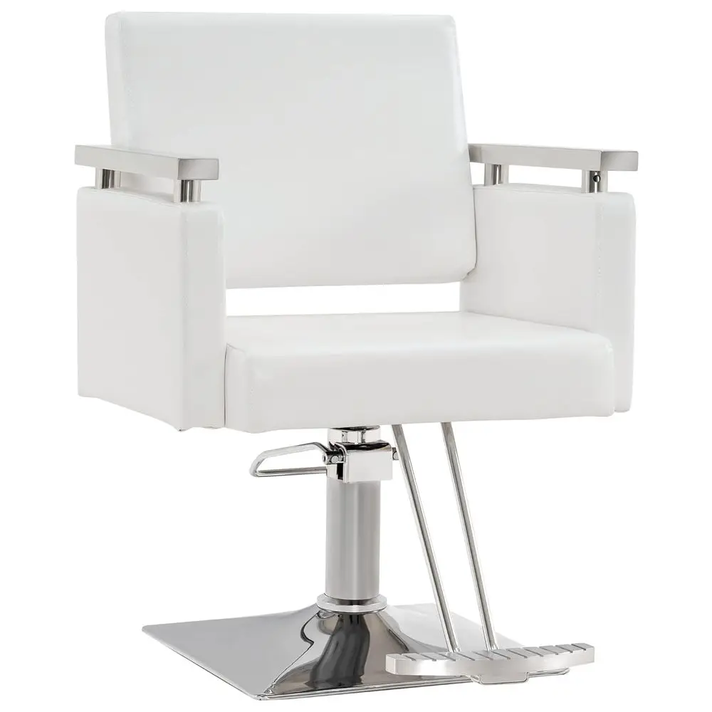 Hydraulic Barber Chair for Styling and Beauty Spa Services (White)
Hydraulic Barber Chair for Styling and Beauty Spa Services (White)
