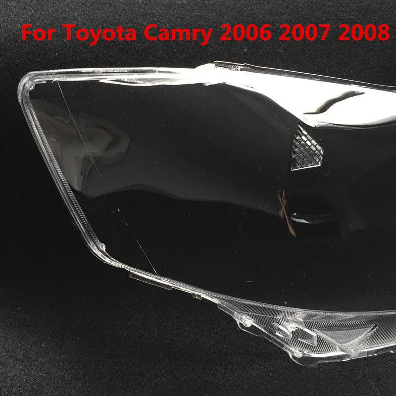 Headlamp Transparent Shell Lampshade Lamp Shade Front Headlight Cover Lens Plexiglass For Toyota Camry 2006 2007 2008
Headlamp Transparent Shell Lampshade Lamp Shade Front Headlight Cover Lens Plexiglass For Toyota Camry 2006 2007 2008