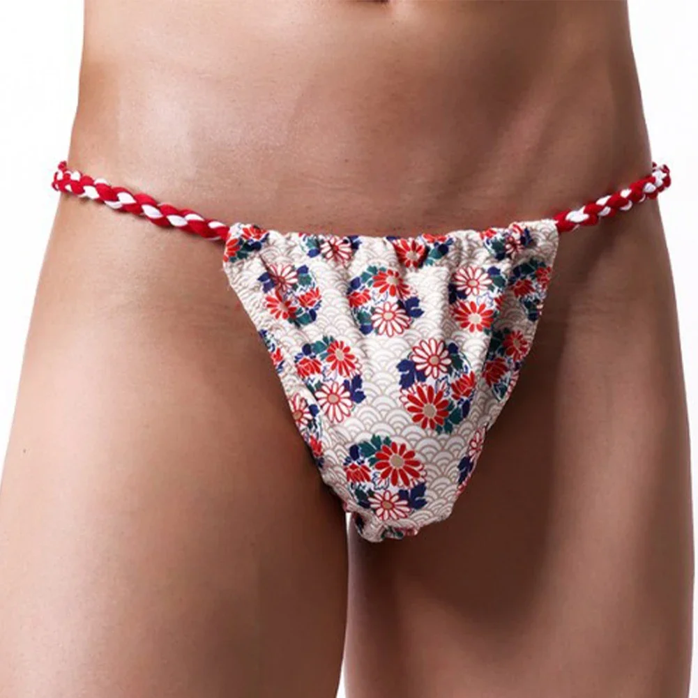 Mens Sexy Underwear Print Briefs Thongs Low-Rise G-Strings Gay Sissy Pouch Panties T-Back Underpants Ultra-Thin T-Back Knickers
Mens Sexy Underwear Print Briefs Thongs Low-Rise G-Strings Gay Sissy Pouch Panties T-Back Underpants Ultra-Thin T-Back Knickers