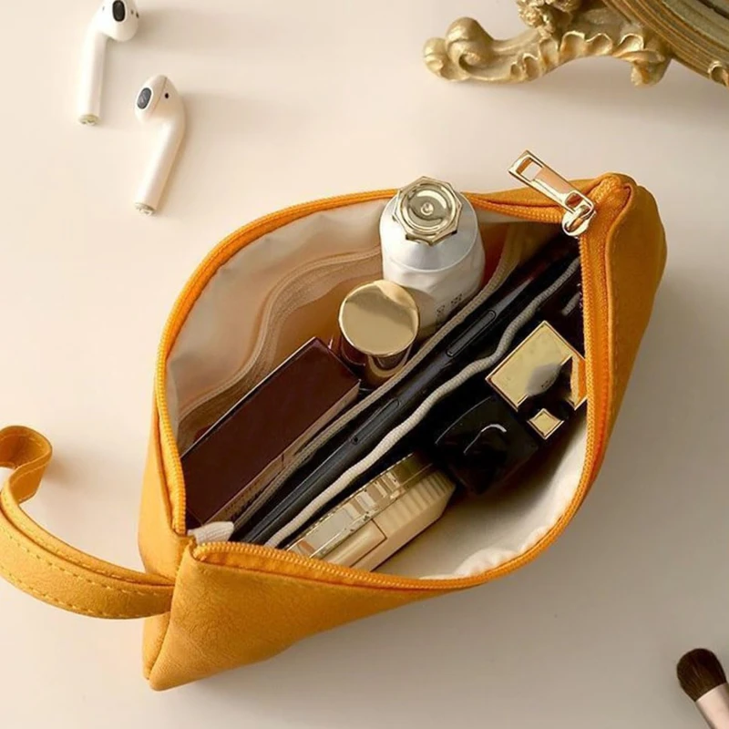 Waterproof Cosmetic Bag PU Leather Solid Color Makeup Pouch Travel Portable Wash Toiletry Storage Bag Organizer Purse
Waterproof Cosmetic Bag PU Leather Solid Color Makeup Pouch Travel Portable Wash Toiletry Storage Bag Organizer Purse