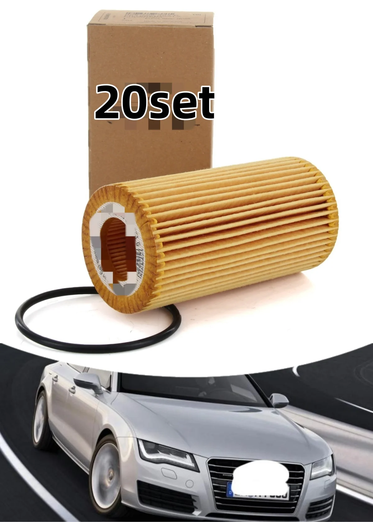 059198405B High-Quality Oil Filter Compatible with Q7 4M 2nd Gen 3.0 45TDI Quattro (2015-2019) - Ensure Optimal Engine 20 set
059198405B High-Quality Oil Filter Compatible with Q7 4M 2nd Gen 3.0 45TDI Quattro (2015-2019) - Ensure Optimal Engine 20 set