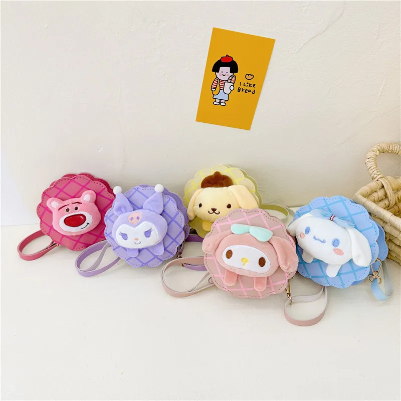 2024 Girls Cartoon Cute Plush Doll Crossbody Bag Fashion and Leisure Mini Princess Children's Shoulder Bag Kids Sanrio Kuromi
2024 Girls Cartoon Cute Plush Doll Crossbody Bag Fashion and Leisure Mini Princess Children's Shoulder Bag Kids Sanrio Kuromi