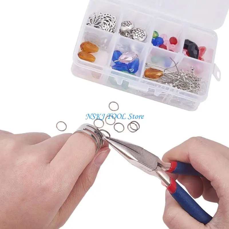 L8RC Handheld-Forming Rustproof Short Chain Nose Plier Bail Plier Making Jewelry Tool
L8RC Handheld-Forming Rustproof Short Chain Nose Plier Bail Plier Making Jewelry Tool