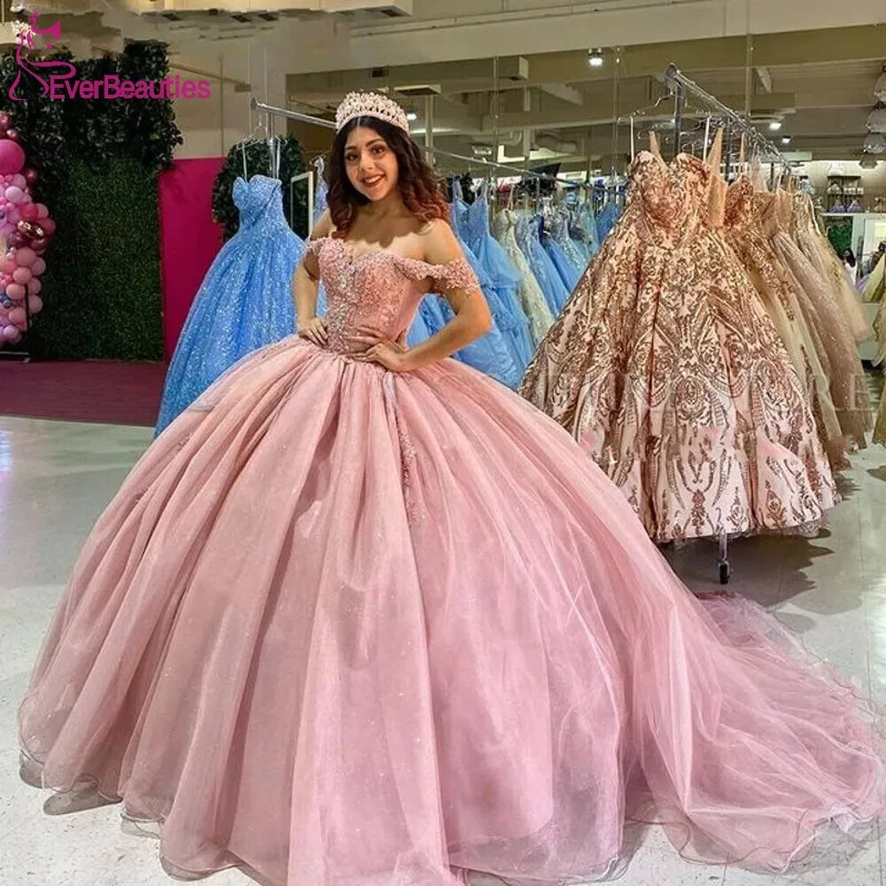 Бальное платье Quinceanera для женщин, вечернее платье для выпускного вечера с открытыми плечами, вечернее платье из тюля с аппликацией из бисера, Vestido De 15 Quinceañera
Бальное платье Quinceanera для женщин, вечернее платье для выпускного вечера с открытыми плечами, вечернее платье из тюля с аппликацией из бисера, Vestido De 15 Quinceañera