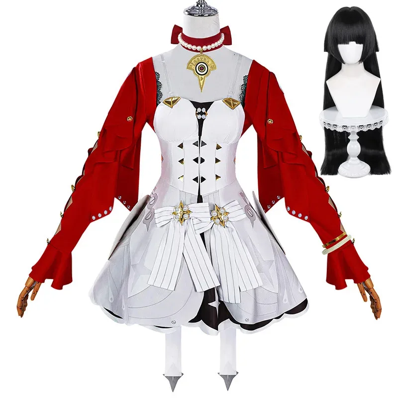 Astra Yao Zenless Zone Zero Cosplay Costume Wig Shoes Women Uniform Halloween Carnival Party Christmas Outfits cm;5
Astra Yao Zenless Zone Zero Cosplay Costume Wig Shoes Women Uniform Halloween Carnival Party Christmas Outfits cm;5