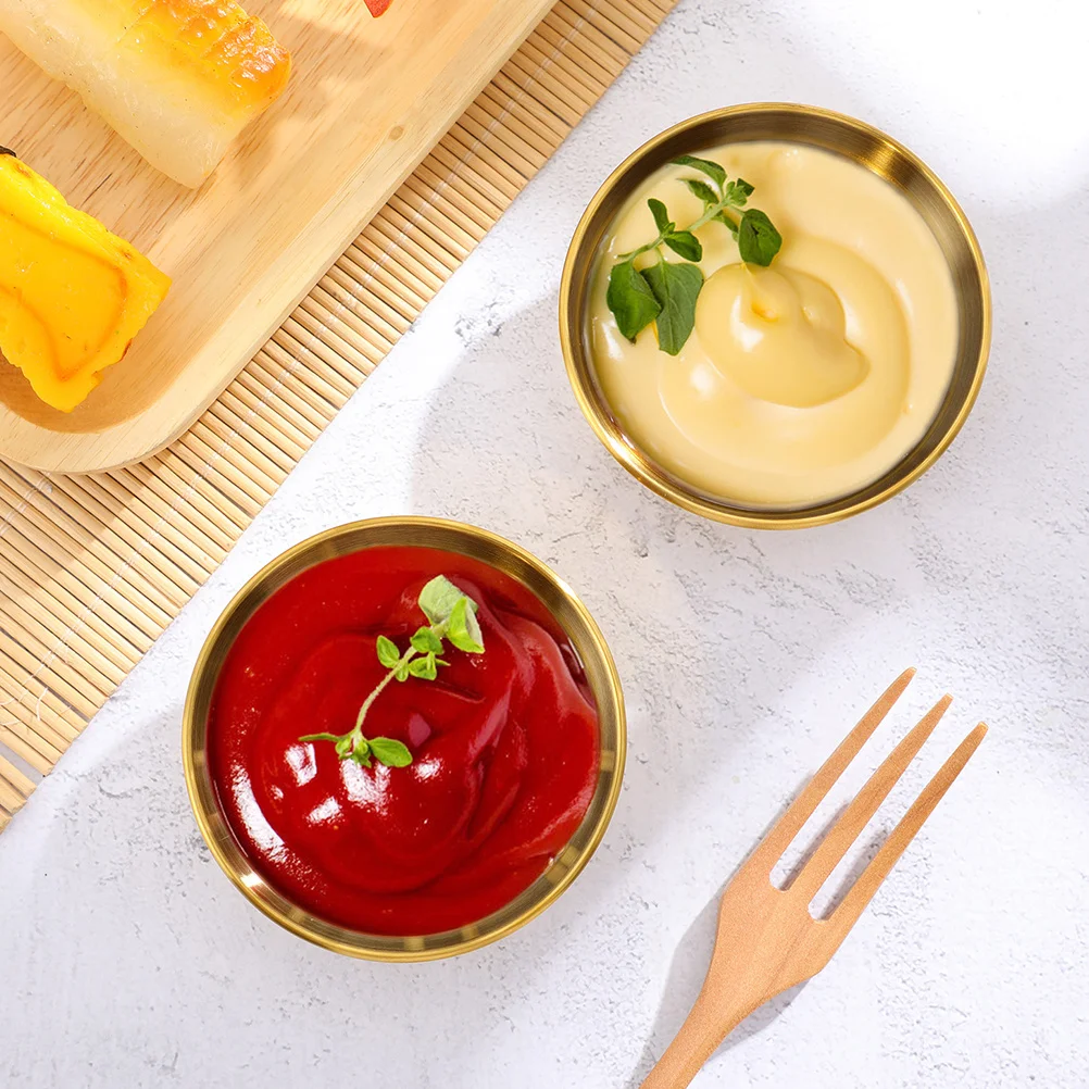 8pcs Stainless Steel Sauce Dipping Bowls Rustproof Deep Wide For Condiments Appetizers Side Dishes Kitchen Barware Set Mini
8pcs Stainless Steel Sauce Dipping Bowls Rustproof Deep Wide For Condiments Appetizers Side Dishes Kitchen Barware Set Mini