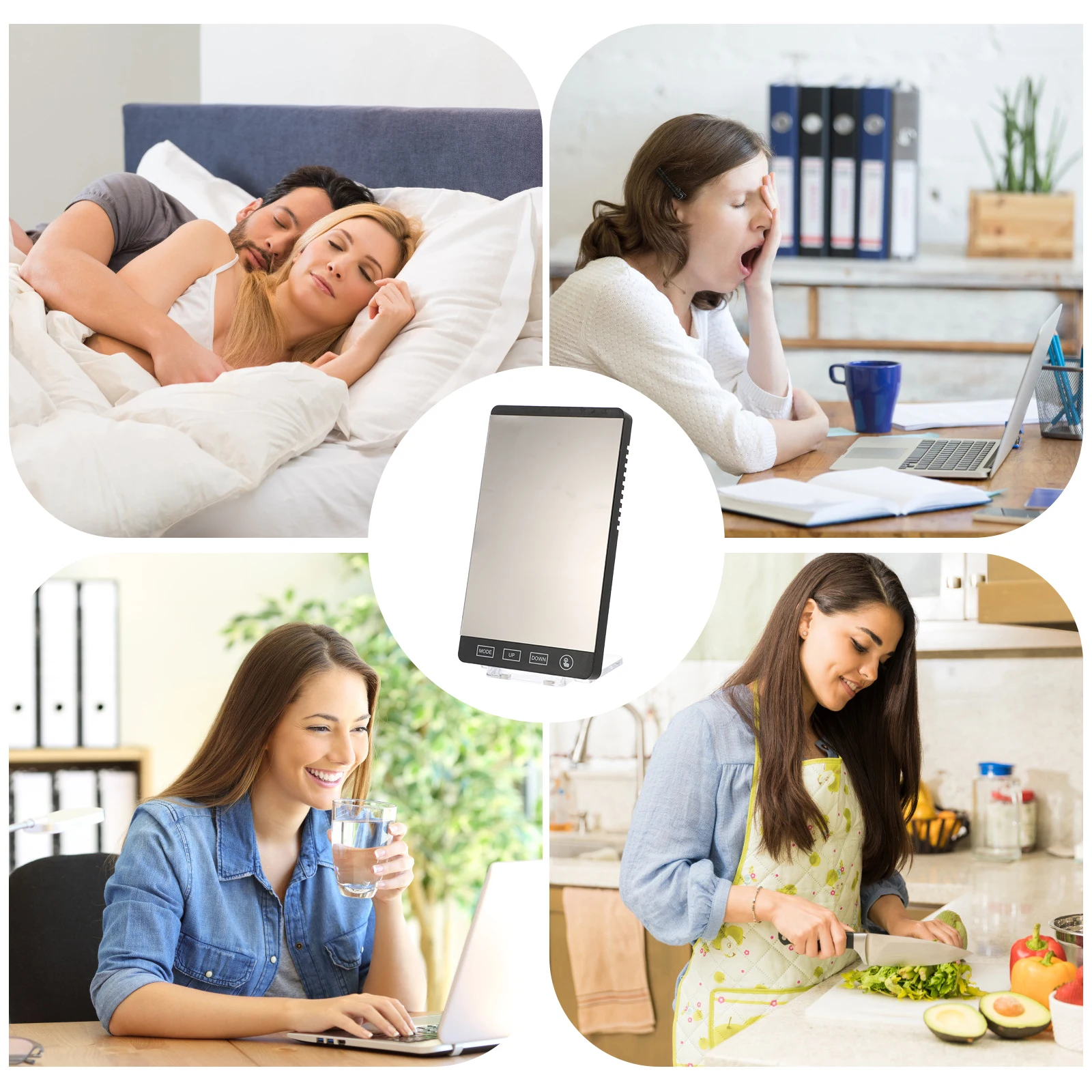 LED Mirror Hygrometer Thermometer Electronic Clock Indoor Humidity Gauge Touch Screen Alarm Function Detachable St USB Charging
LED Mirror Hygrometer Thermometer Electronic Clock Indoor Humidity Gauge Touch Screen Alarm Function Detachable St USB Charging