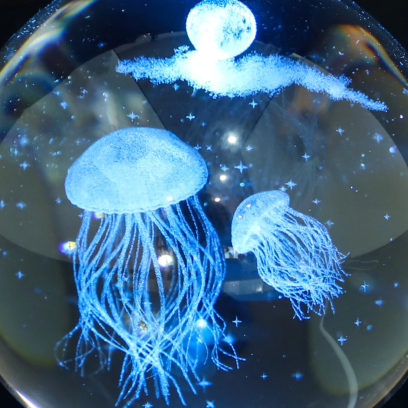 Crystal Ball LED Night Lamp Color Changing Light Small Compact Stable Base Home Bedroom Desk Decor Warm Soothing Atmosphere
Crystal Ball LED Night Lamp Color Changing Light Small Compact Stable Base Home Bedroom Desk Decor Warm Soothing Atmosphere