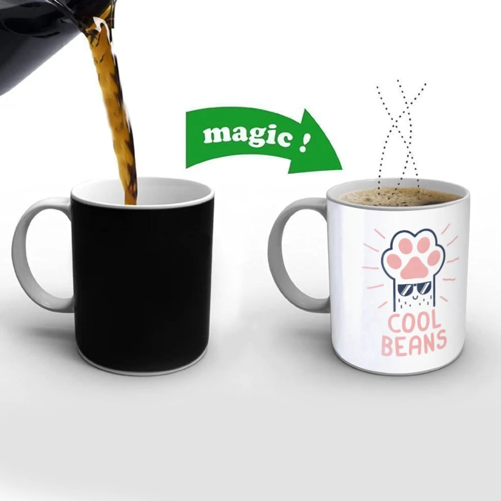 Cool Beans Creativity Change Color Chang mug Ceramic mug Hot Coffee Cup Breakfast Cup Mug Friend Gift
Cool Beans Creativity Change Color Chang mug Ceramic mug Hot Coffee Cup Breakfast Cup Mug Friend Gift
