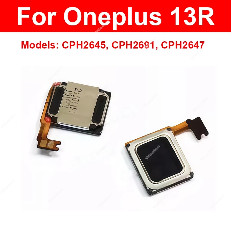 Earpiece Speaker For OnePlus 1+ 13R CPH2645 CPH2691 CPH2647 Top Earpiece Speaker Sound Flex Cable Replacement Parts
Earpiece Speaker For OnePlus 1+ 13R CPH2645 CPH2691 CPH2647 Top Earpiece Speaker Sound Flex Cable Replacement Parts