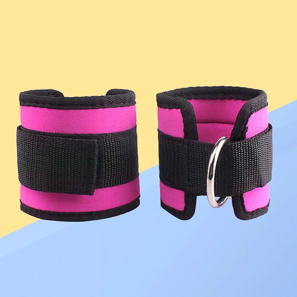 2pcs Ankle Straps D-ring Ankle Calfs Band for Gym Workouts Machines Leg Exercises (Rosy)
2pcs Ankle Straps D-ring Ankle Calfs Band for Gym Workouts Machines Leg Exercises (Rosy)
