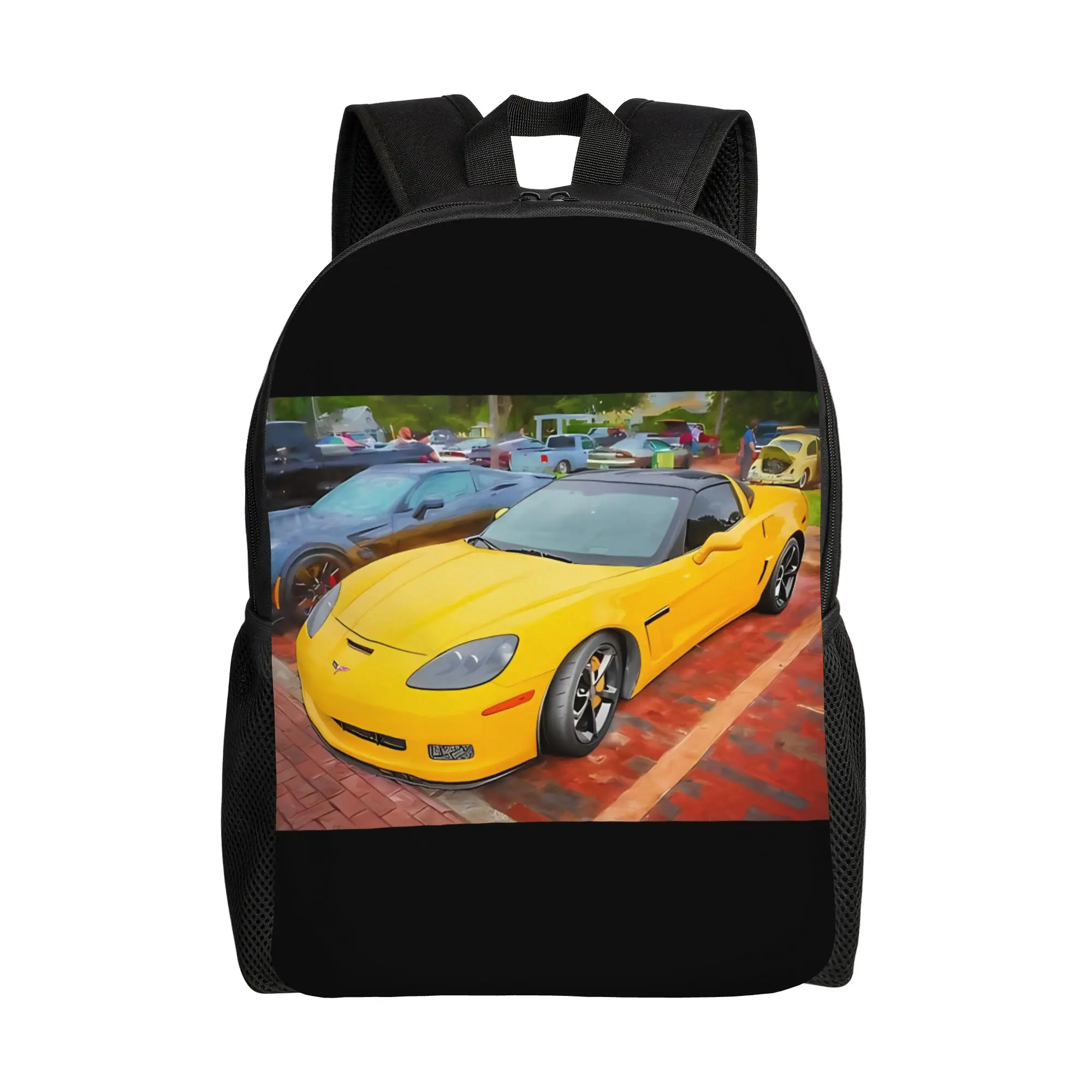 2010 Yellow Corvette Grand Sport C-Corvettes Backpack Ladies Fashionable Large Capacity Laptop Bag Back To School Season
2010 Yellow Corvette Grand Sport C-Corvettes Backpack Ladies Fashionable Large Capacity Laptop Bag Back To School Season