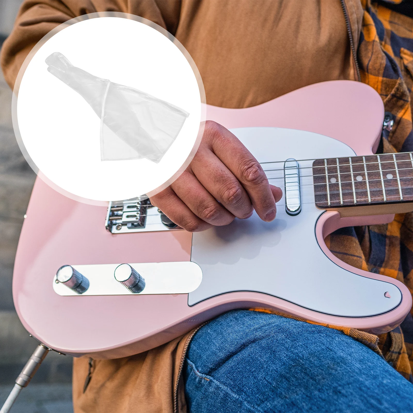 Guitar Cover Acoustic Dustproof Clear Plastic Frosted Pvc Bag Waterproof Bass Instrument Protection Case Small Size
Guitar Cover Acoustic Dustproof Clear Plastic Frosted Pvc Bag Waterproof Bass Instrument Protection Case Small Size
