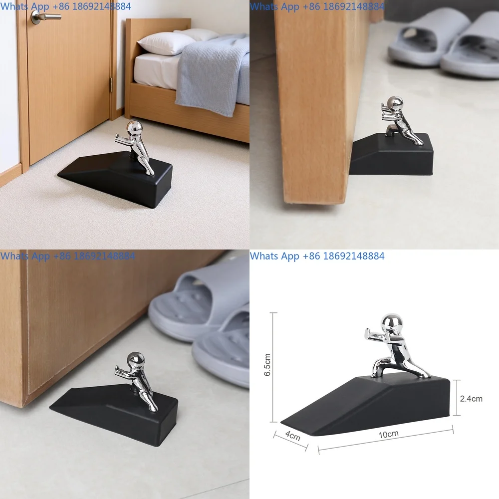 Rubber door stopper artifact, windproof door, rear anti-collision door stopper, creative kung fu kid, movable door blocker
Rubber door stopper artifact, windproof door, rear anti-collision door stopper, creative kung fu kid, movable door blocker