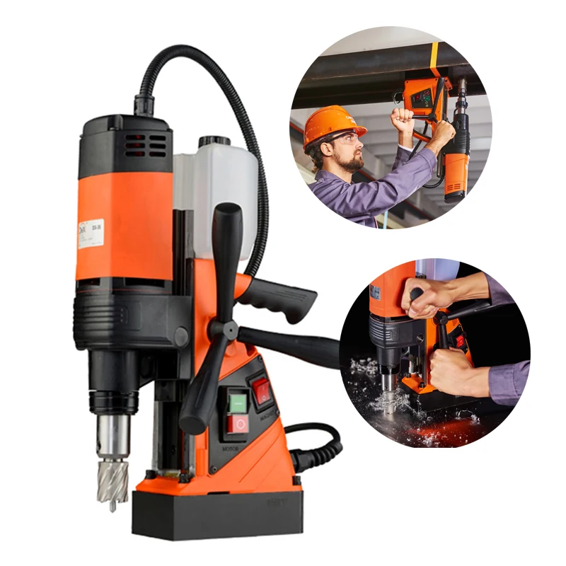 CHTOOLS New 220V Industrial Electric Magnetic Drilling Machine Set High Grade 35mm Brush Motor Customized Online Support
CHTOOLS New 220V Industrial Electric Magnetic Drilling Machine Set High Grade 35mm Brush Motor Customized Online Support