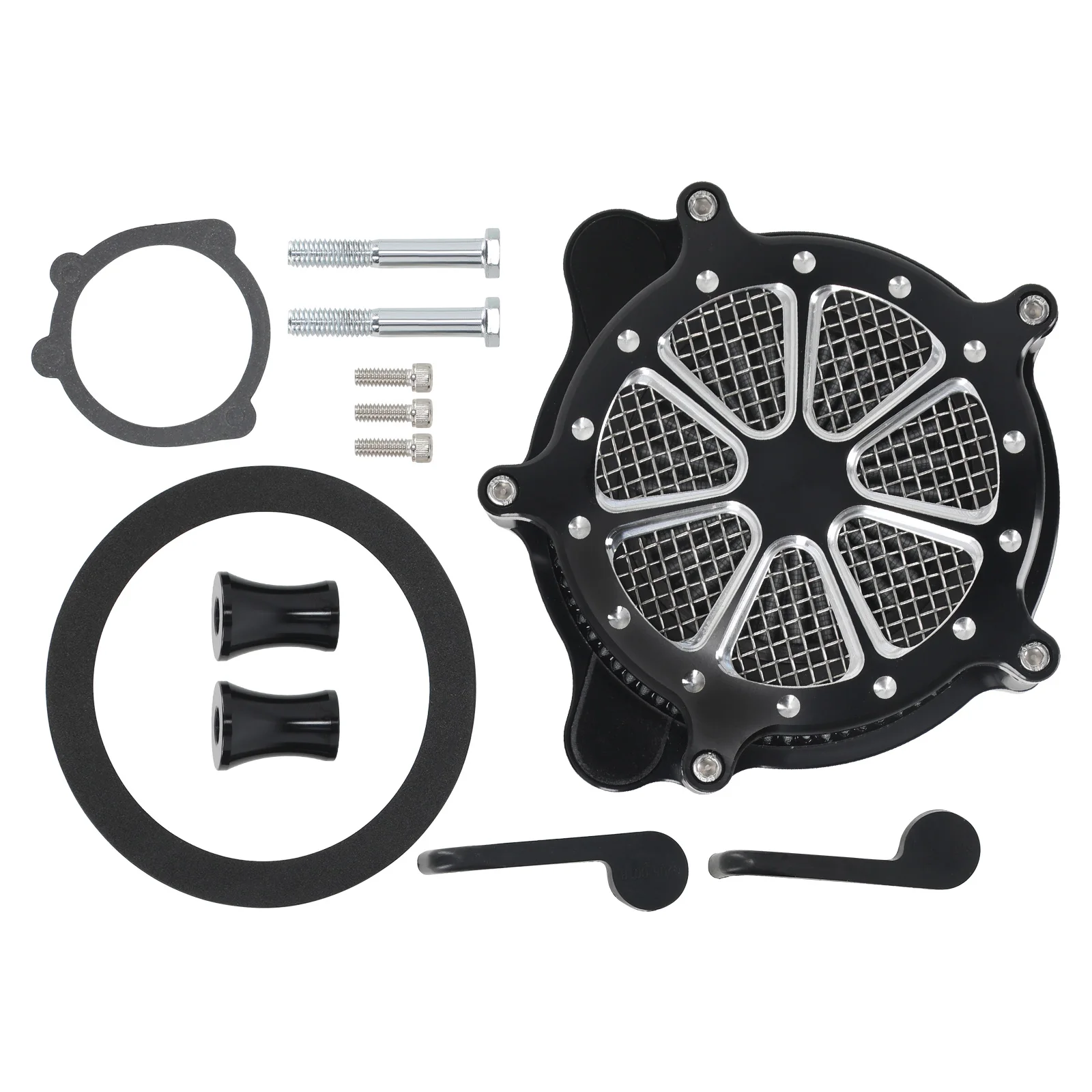 Turbine Air Cleaner System for Harley Davidson Touring 2000-2007 Black
Turbine Air Cleaner System for Harley Davidson Touring 2000-2007 Black