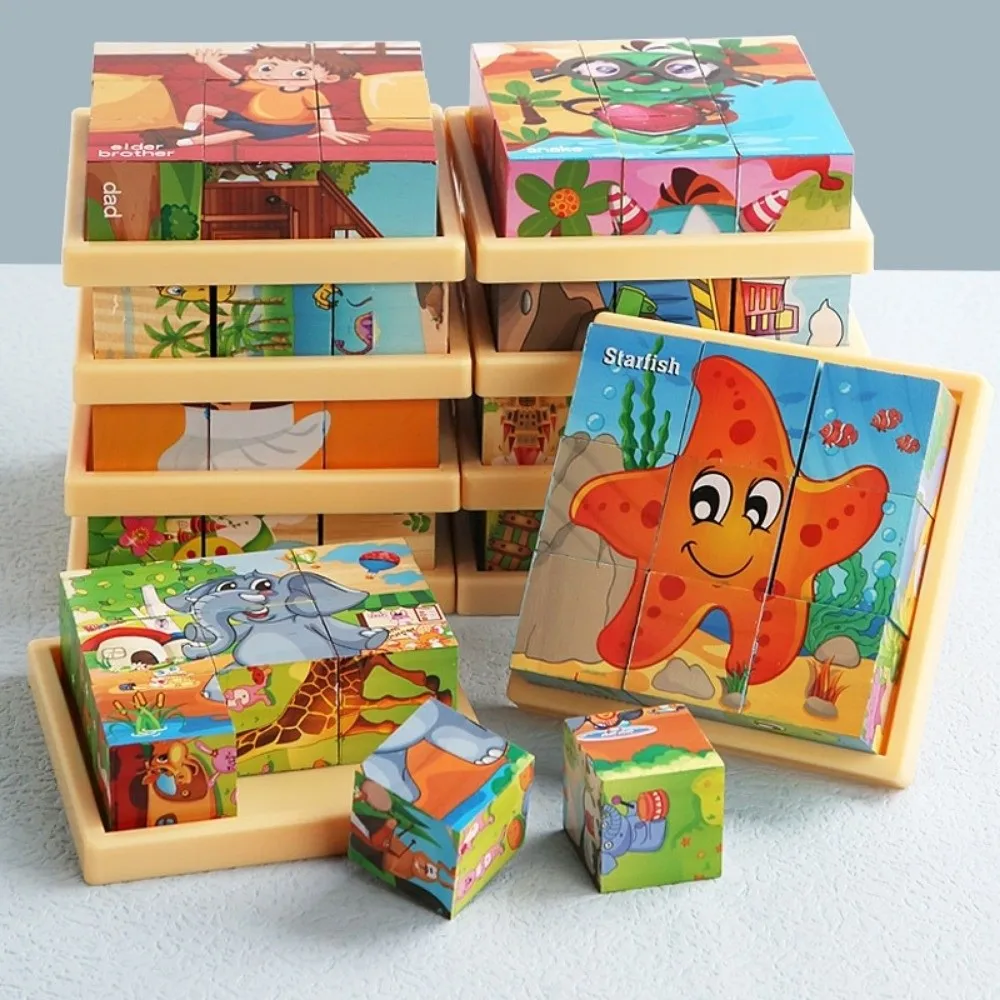 Brain Teaser Jigsaw 3D Cube Puzzle Bricked Up Montessori Wooden Puzzle Dinosaur STEM Learning Magnetic Puzzle Kids
Brain Teaser Jigsaw 3D Cube Puzzle Bricked Up Montessori Wooden Puzzle Dinosaur STEM Learning Magnetic Puzzle Kids