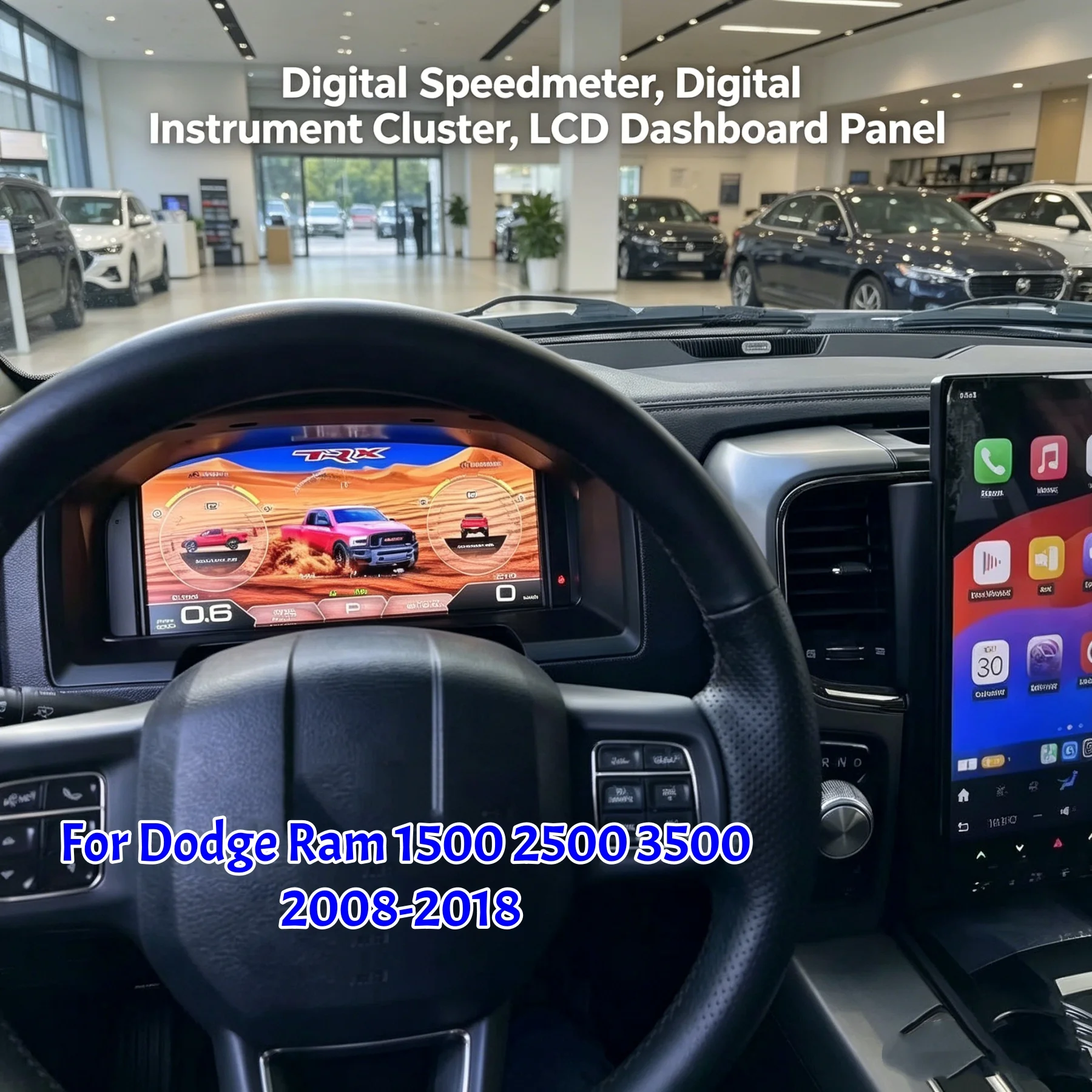 13.1inch Digital Cluster For Dodge RAM 1500 2008-2018 Dashboard Screen LCD Panel Screen Virtual Cockpit Car Multimedia Player
13.1inch Digital Cluster For Dodge RAM 1500 2008-2018 Dashboard Screen LCD Panel Screen Virtual Cockpit Car Multimedia Player