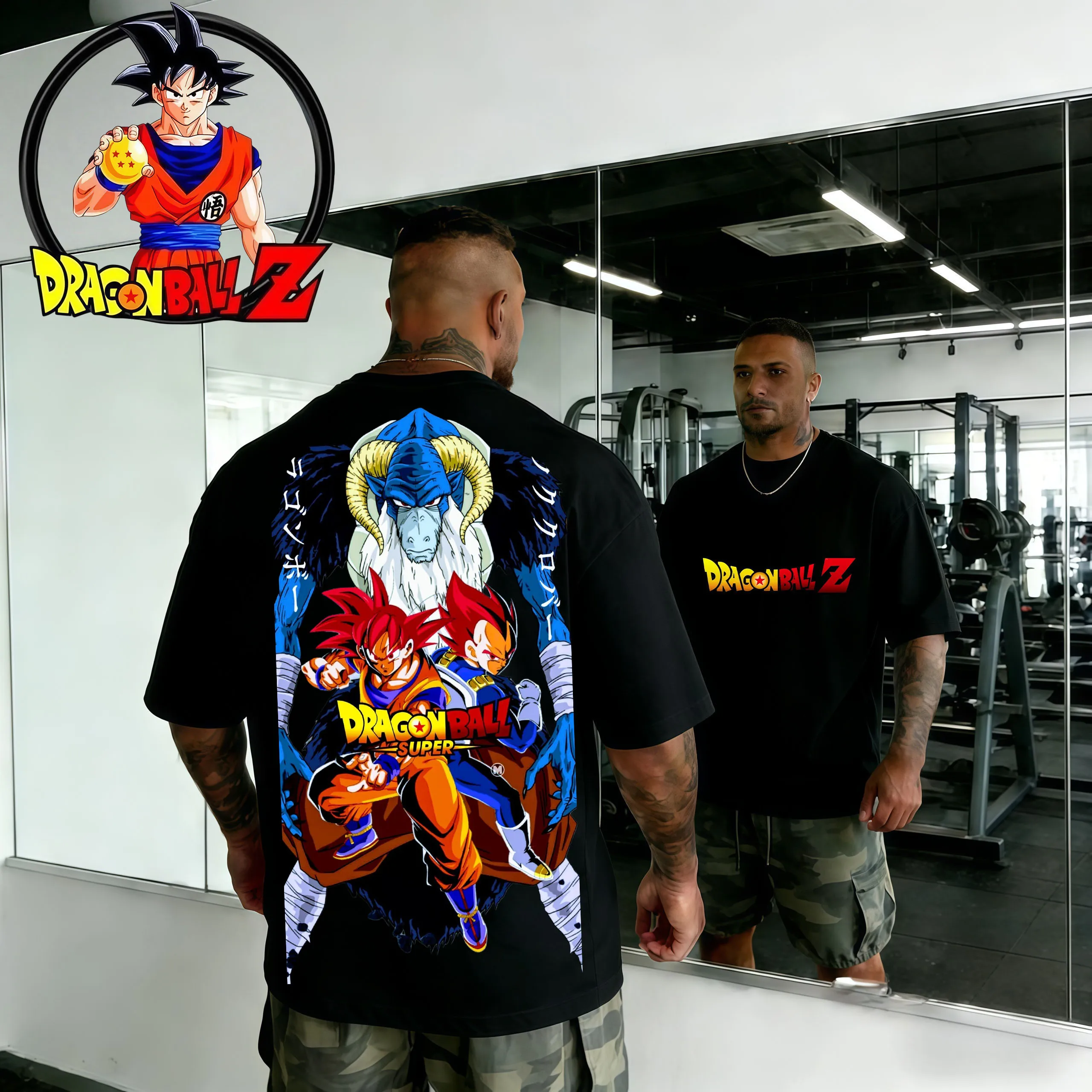 2026 Summer Dragon Ball Oversized T-shirt High Quality 100% Cotton Goku Vegeta Moro Print Unisex Retro Casual for Gym Fitness
2026 Summer Dragon Ball Oversized T-shirt High Quality 100% Cotton Goku Vegeta Moro Print Unisex Retro Casual for Gym Fitness
