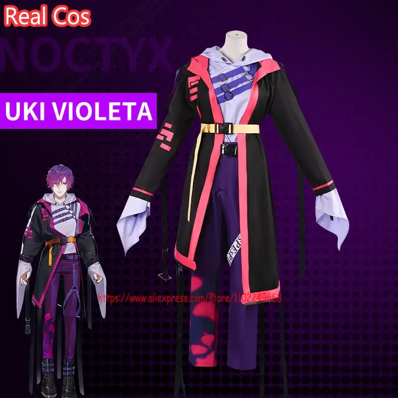 WAT RealCos Nijisanji Vtuber Noctyx Uki Violeta Косплей Костюм Хэллоуин Наряд Ролевые Игры Женщины Мужчины Костюмы 2025 Новый
WAT RealCos Nijisanji Vtuber Noctyx Uki Violeta Косплей Костюм Хэллоуин Наряд Ролевые Игры Женщины Мужчины Костюмы 2025 Новый