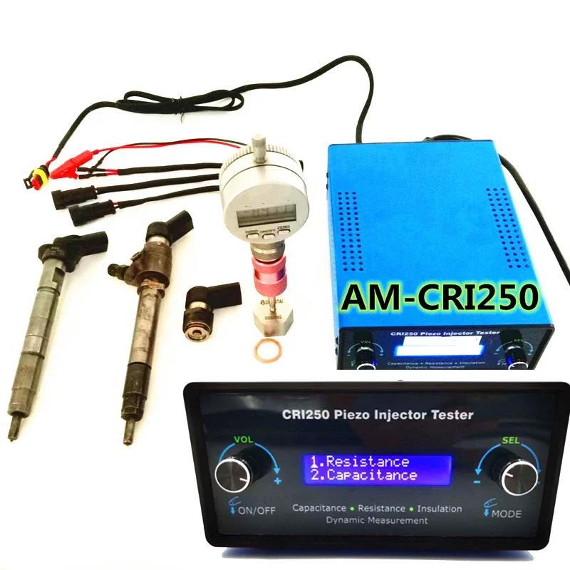 AM-CRI250 Дизельный пьезоэлектрический инжектор Common Rail LCR Тестер импульсов Кристаллическое сопротивление Емкостная изоляция Динамический подъем Тест на путешествие
AM-CRI250 Дизельный пьезоэлектрический инжектор Common Rail LCR Тестер импульсов Кристаллическое сопротивление Емкостная изоляция Динамический подъем Тест на путешествие
